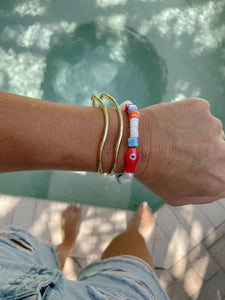 gold wave cuff