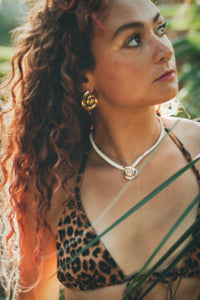 Spiral Shell earrings
