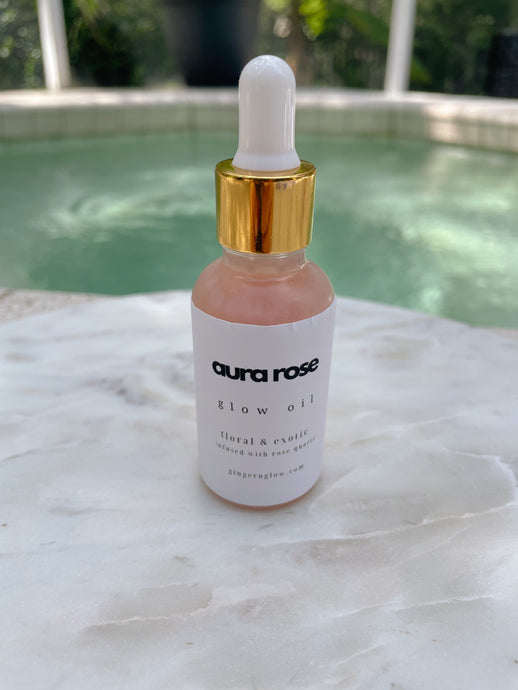 Aura Rose Glow Oil 1 oz