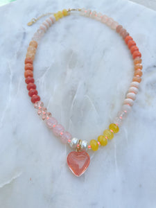 sunset necklace