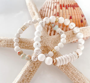 bracelet, boho, gemstone, beach bracelet