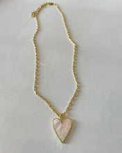 Load image into Gallery viewer, Shell Heart Necklace