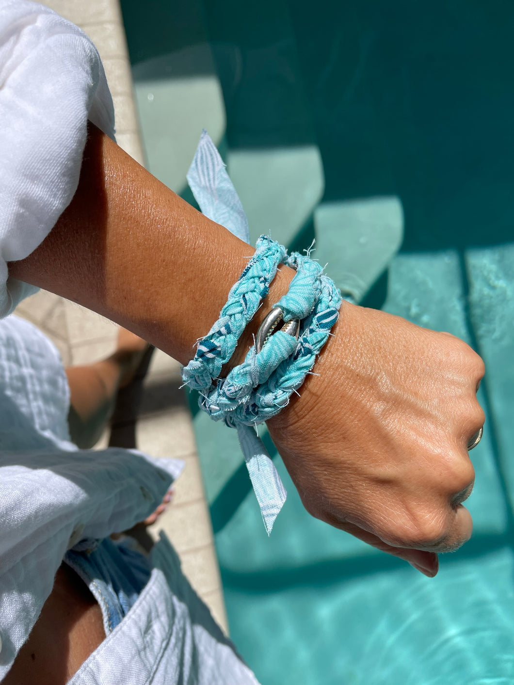 wrap bracelet, beach bracelet, boho